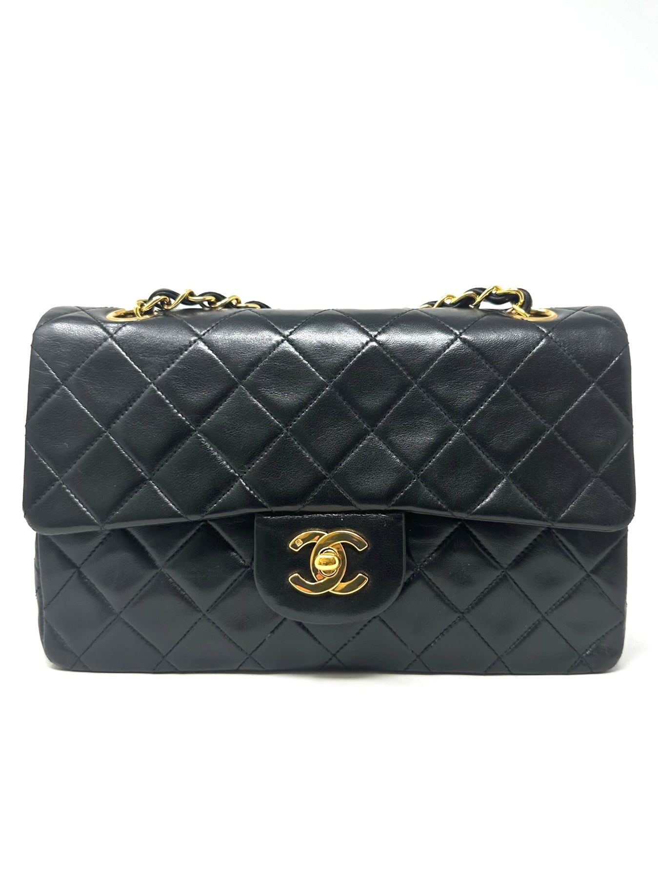 Chanel Small Classic Flap Bag Caviar Black SHW