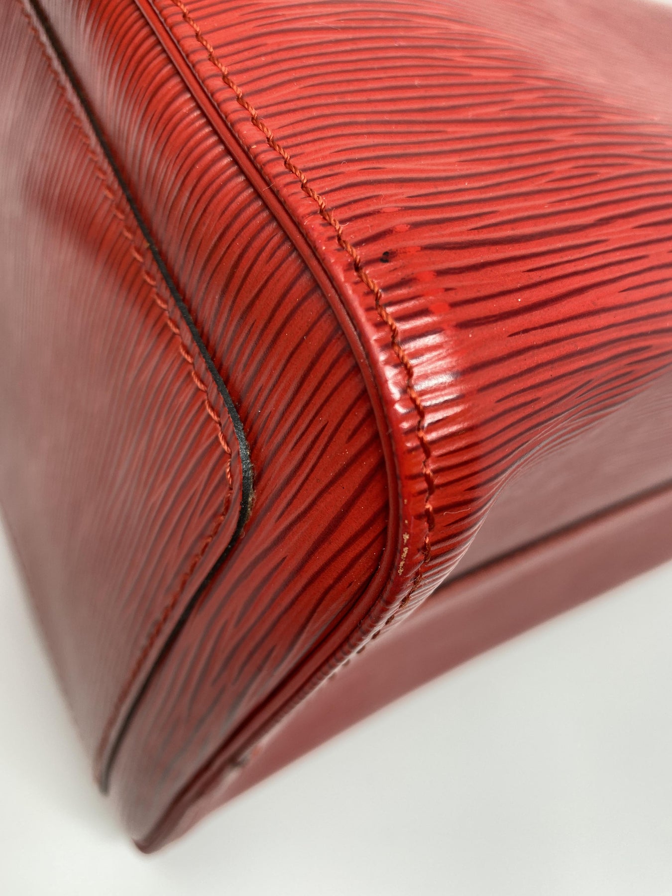 Louis Vuitton Speedy Handbag Epi Leather 40 Brown 1701621